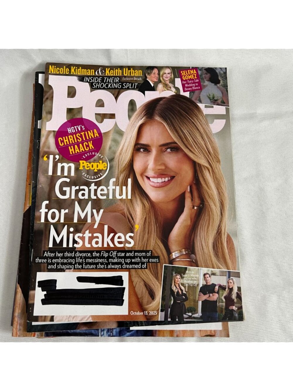 People Magazine Lot Of 5 Issues 2025 Featuring Michelle Obama & More Celebrity C - Picture 6 of 6